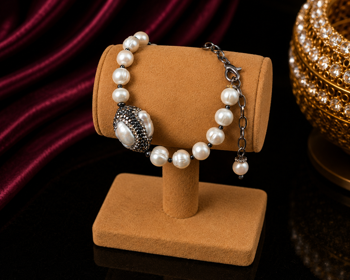 Natural Pearl silver