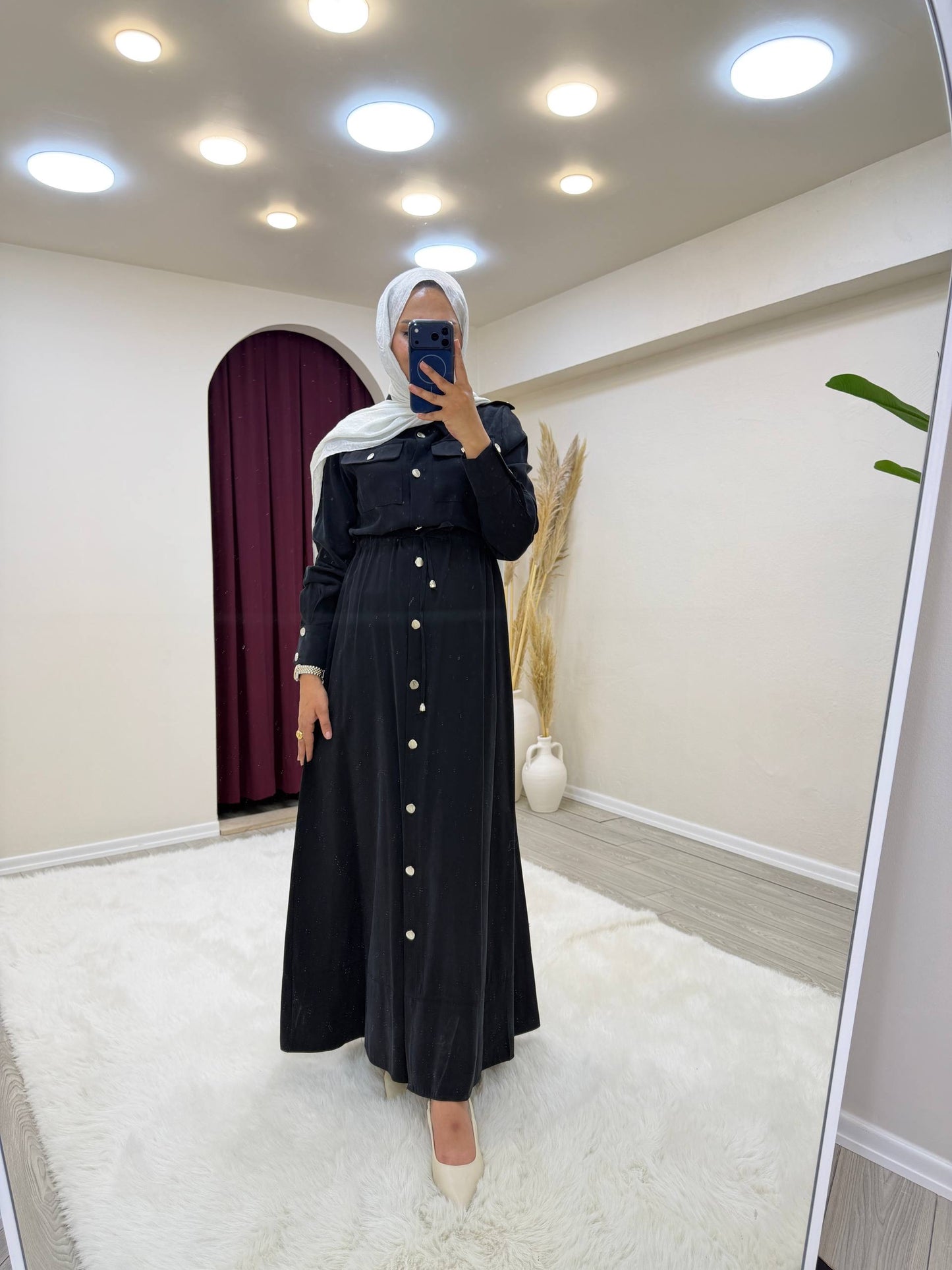 Navy Maxi Dress