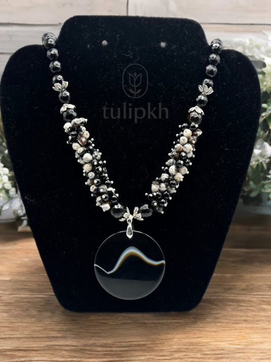 Natural Agate Necklace