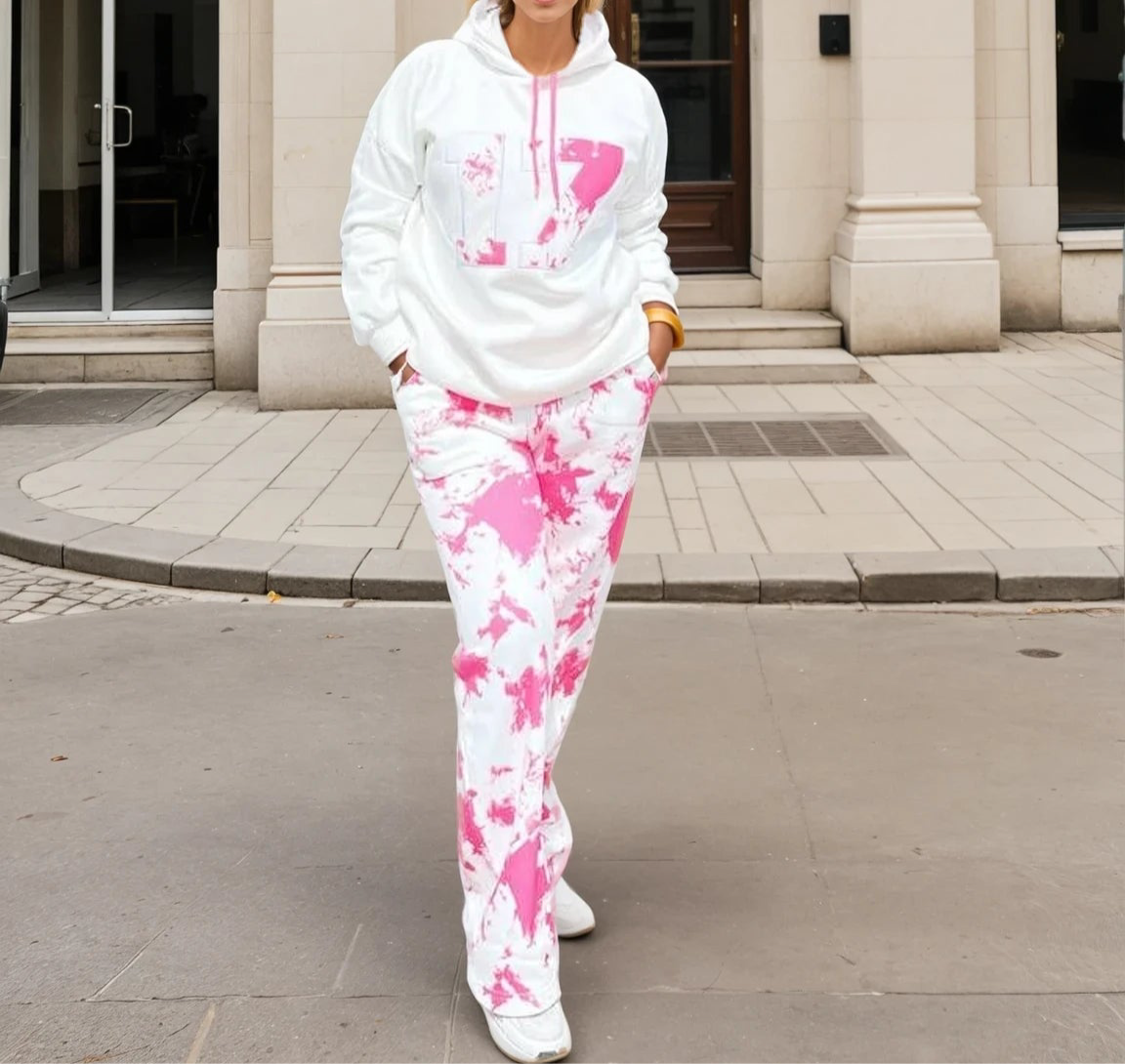 2-Piece Winter Cotton Milton Set – Hoodie & Jogger Pants