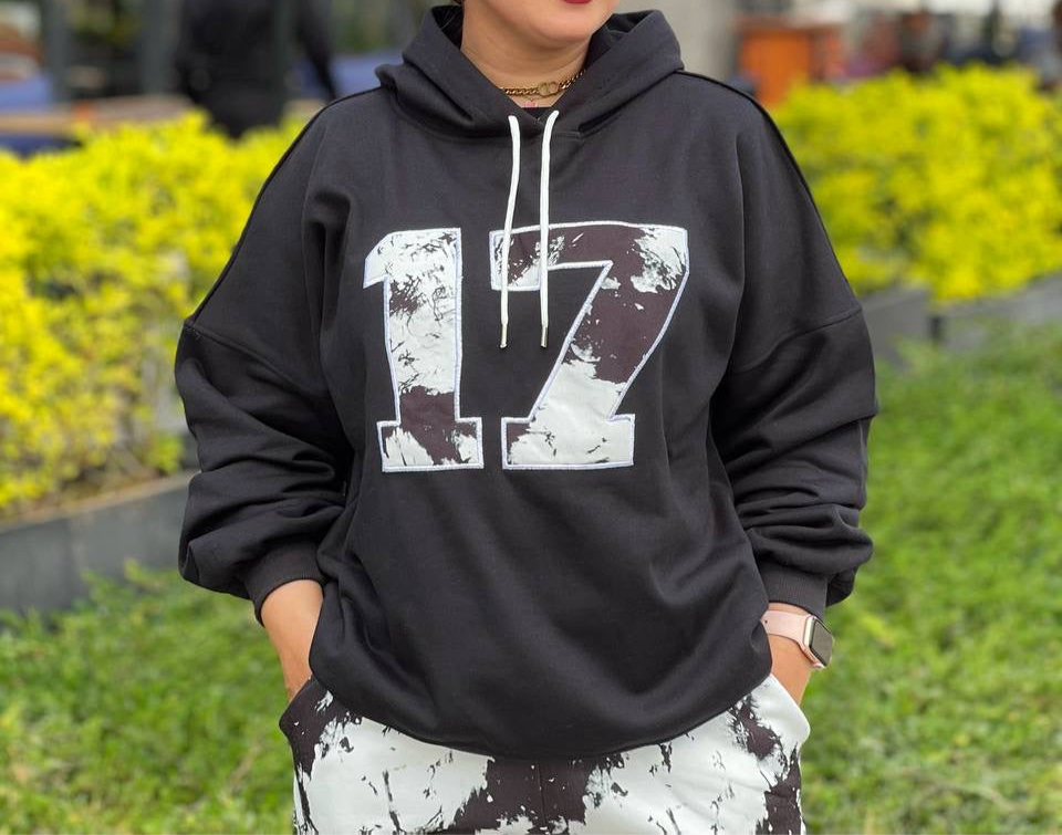 2-Piece Winter Cotton Milton Set – Hoodie & Jogger Pants