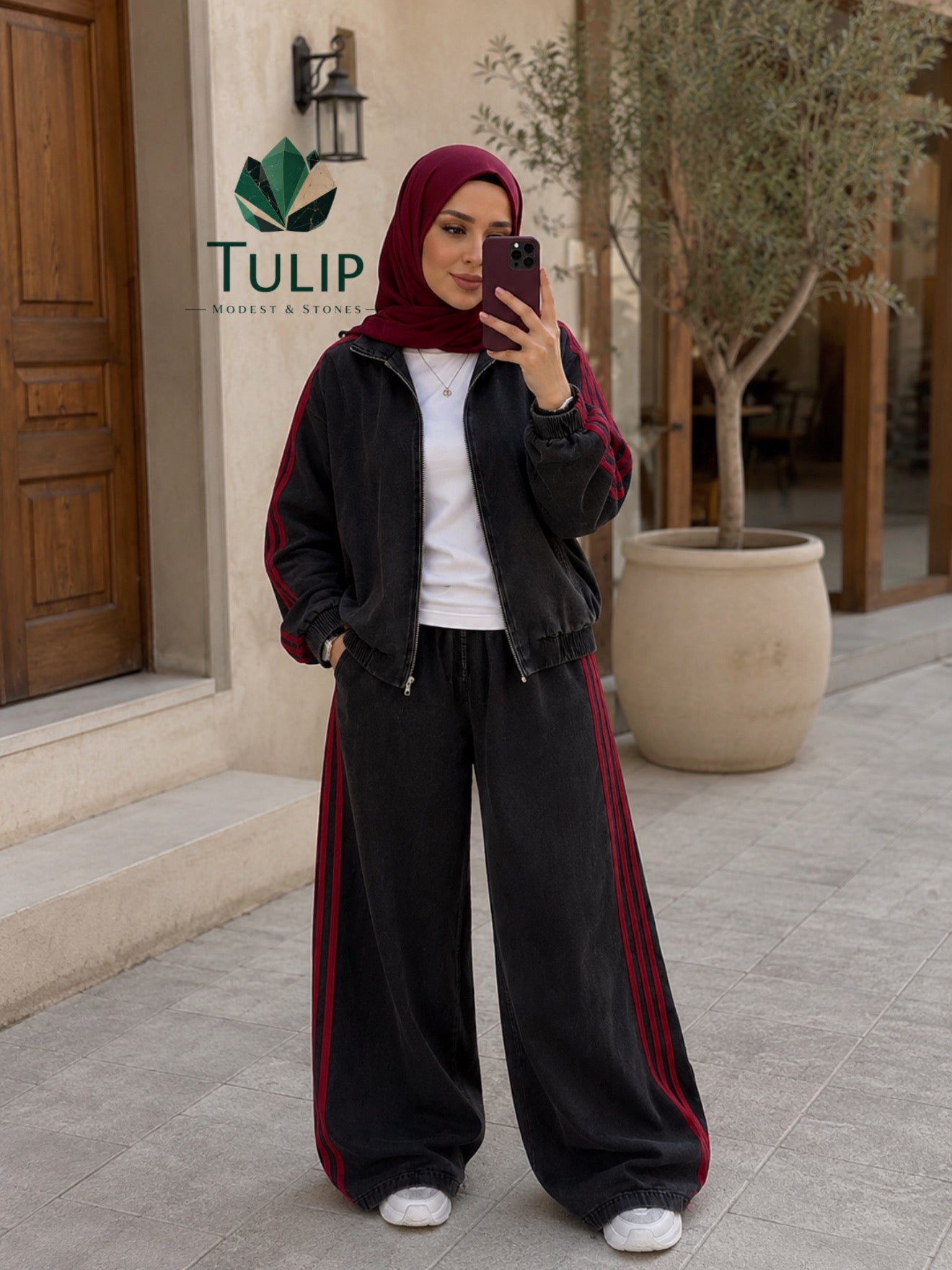 Black Denim Set