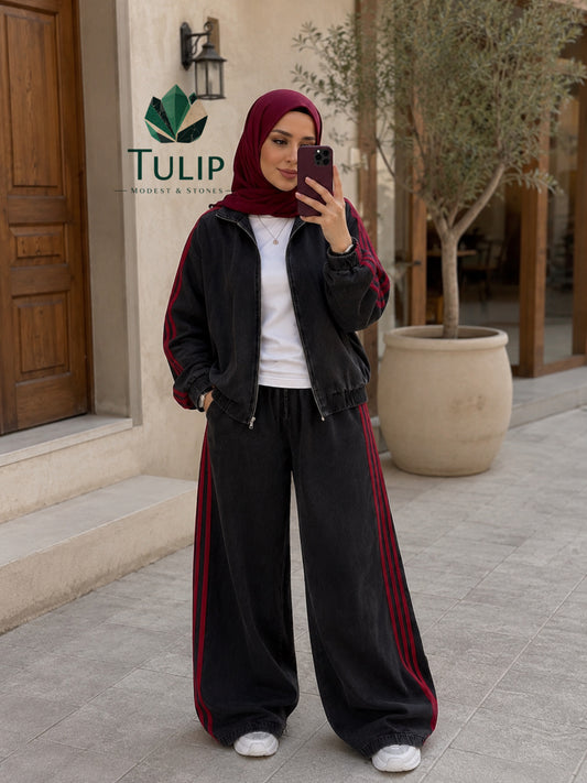 Black Denim Set