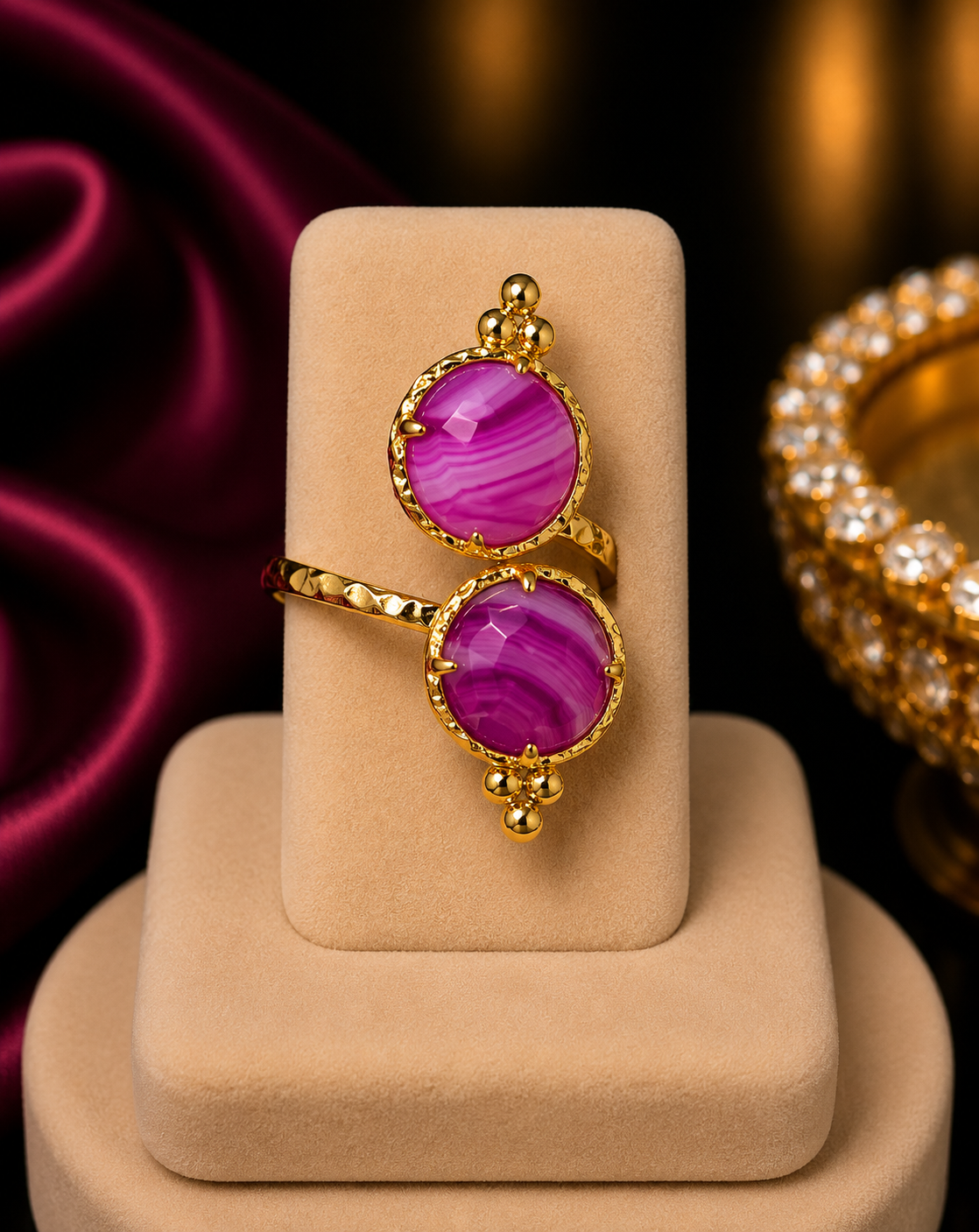 Fushia Agate