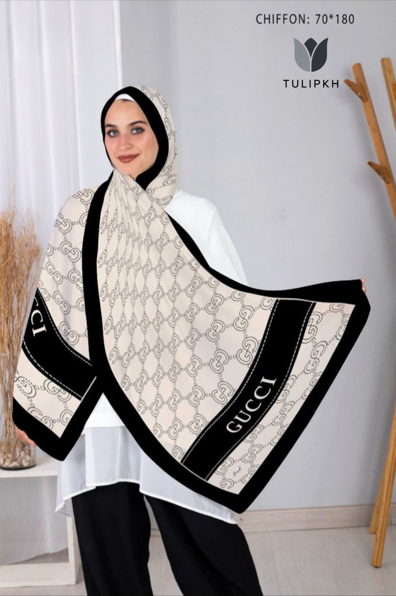 Gucci Printed Scarf