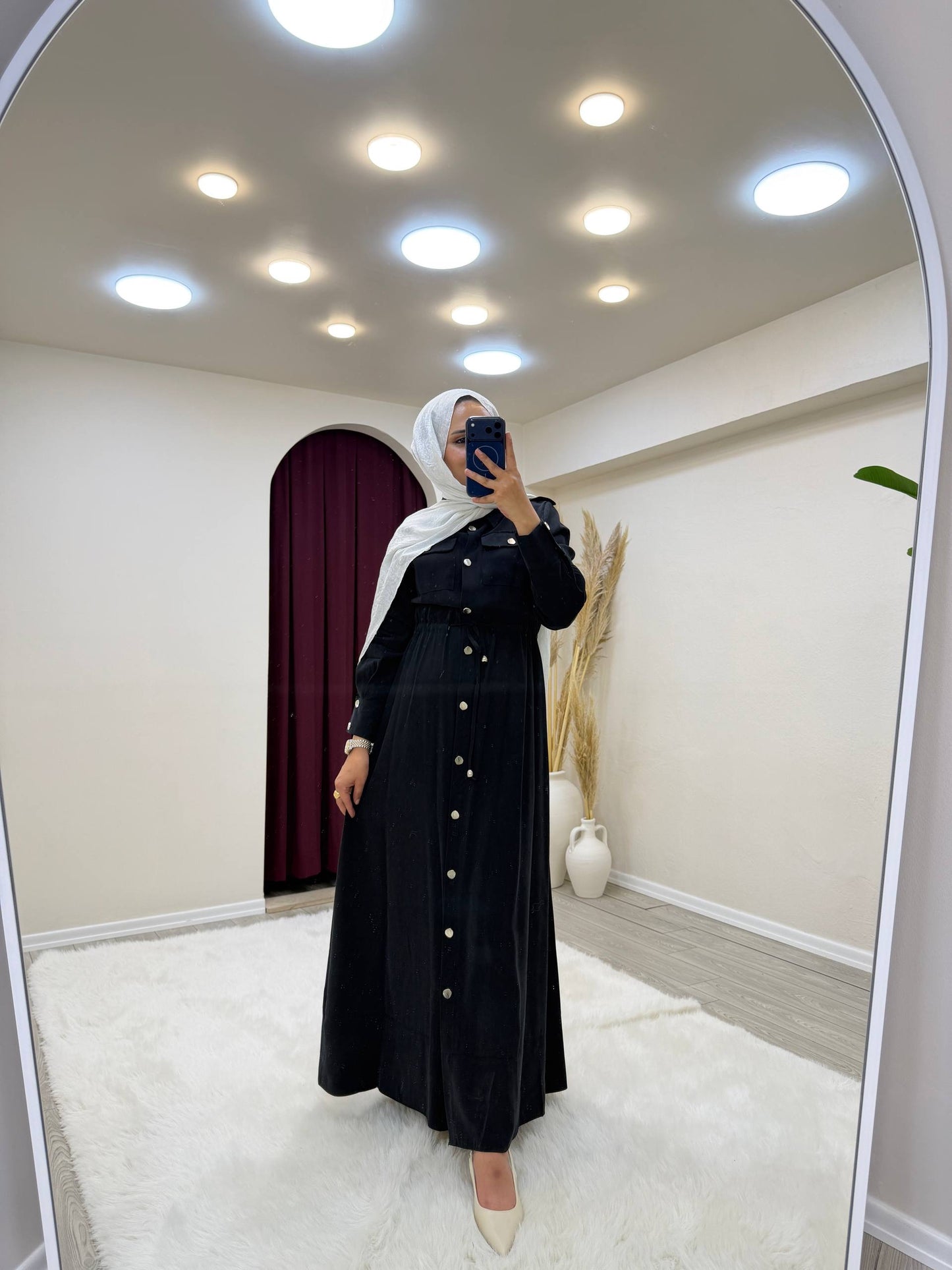 Navy Maxi Dress