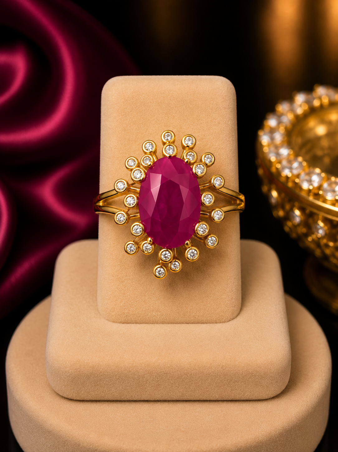 Fushia zircon