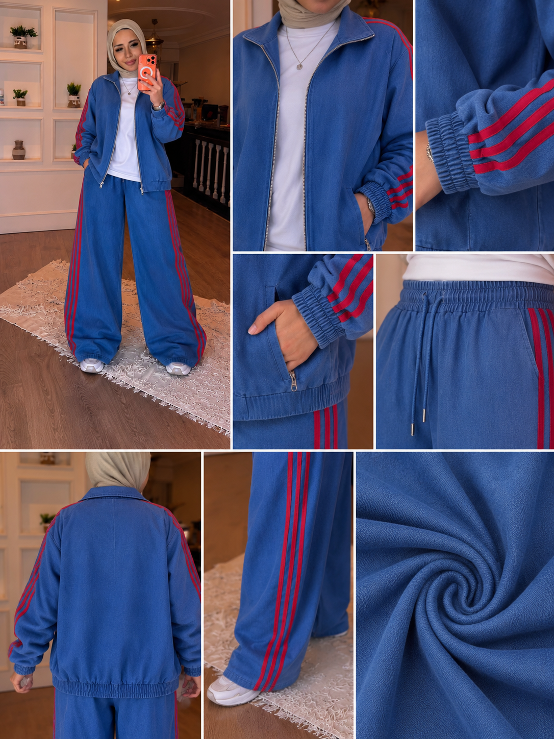 Blue Denim Set
