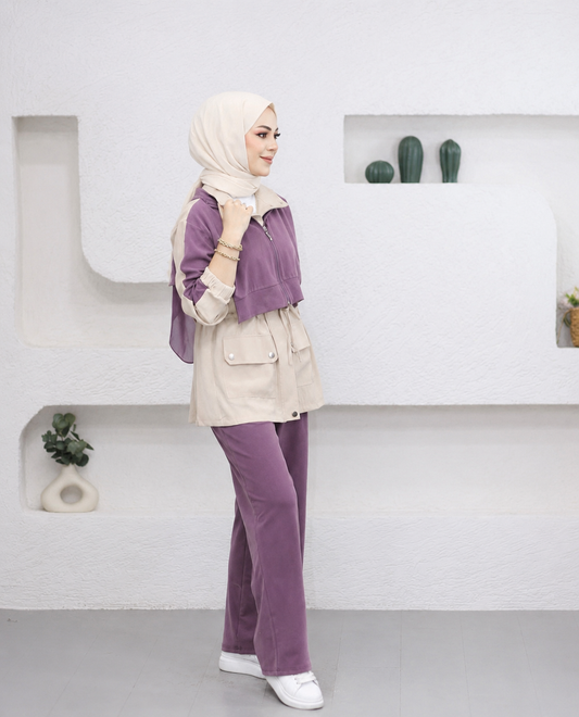 Purple Two-Piece Set